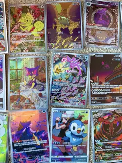 45 Pokemon Cards Chinese Korean AR SAR EX Secret Rares Full Arts BARGAIN - Image 3