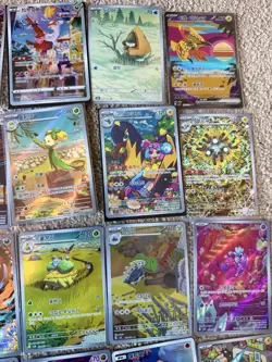 45 Pokemon Cards Chinese Korean AR SAR EX Secret Rares Full Arts BARGAIN - Image 4
