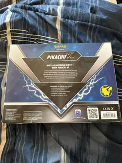 Pokemon Pikachu V Box - Promo Cards, Booster Packs, Pikachu & Mimikyu - Image 2