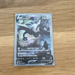 Pokemon Lugia V SWSH301 Sword & Shield Promo Holo Card 220 HP good condition - Image 4