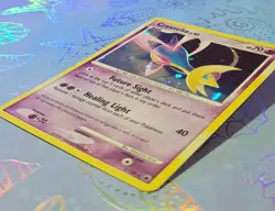 Cresselia 2/100 D&P Majestic Dawn Rare Holo Pokemon Card NM + Holo Bleed - Image 3