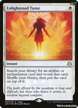Enlightened Tutor [JDG - 2] - LP [Foil] TCG MTG - Image 1