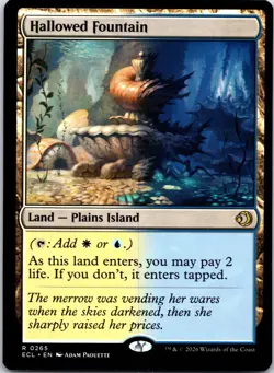 Hallowed Fountain 265 Rare Lorwyn Eclipsed Magic: The Gathering Near Mint - Image 1