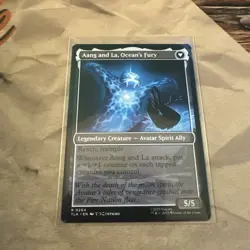 x1 Aang, Swift Savior Aang and La, Ocean's Fury TLA Avatar MTG 204 M/NM Reg! - Image 2