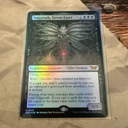 Valgavoth, Terror Eater #120 (Foil) (NM) Duskmourn DSK Magic MTG - Image 1