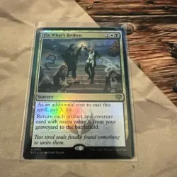 x1 Fix What's Broken - Foil R MTG Secrets of Strixhaven M/NM, #0188 - Image 1