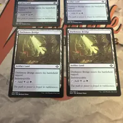 Darkmoss Bridge NM/M* Modern Horizons 2 ENGLISH 245/332 mtg X4 Playset! - Image 2