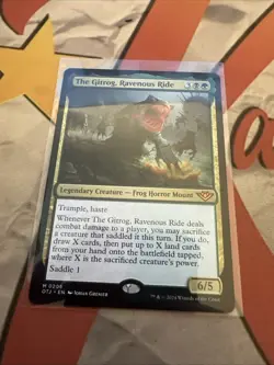 MTG The Gitrog, Ravenous Ride Outlaws of Thunder Junction Regular #0206 - Image 1