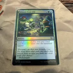 MTG Lessons from Life Teenage Mutant Ninja Turtles Foil #0155 - Image 1