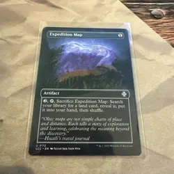 Expedition Map (Borderless) Commander: the Lost Caverns of Ixalan Regular NM-M - Image 1