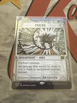 x1 Pariah R MTG Outlaws of Thunder Junction: Breaking News M/NM, English #0005 - Image 1