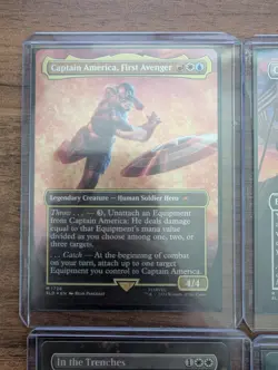 MTG Marvel Secret Lair Captain America Foil Edition + Groot - Image 2