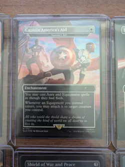 MTG Marvel Secret Lair Captain America Foil Edition + Groot - Image 3