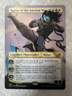 Narset of the Ancient Way - Extended Art (Near Mint NM) MTG Magic - Ikoria - Image 1