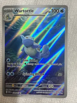 2023 Pokemon S&V 151 Wartortle 171/165 Free Shipping - Image 1