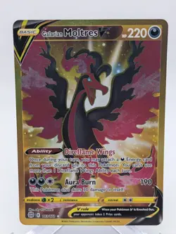 💥 Galarian Moltres V 183/172 - Brilliant Stars Pokemon - Image 1