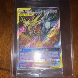 Pokemon Moltres & Zapdos & Articuno GX TAG TEAM SM210 Holo Promo sealed - Image 2