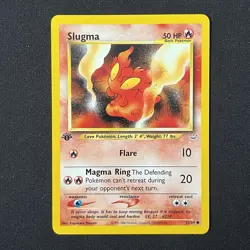 Slugma 53/64 1st Edition Neo Revelation Pokemon Card - Image 2