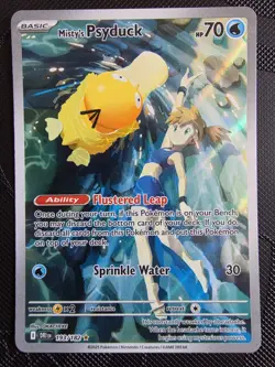 Misty's Psyduck 193/182 Sv10: Destined Rivals Holo Pokemon - Image 1