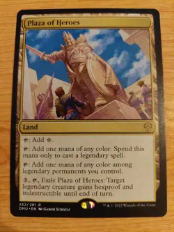 Plaza of Heroes - 252/281 (Dominaria United) - Near Mint NM - Rare - Image 1