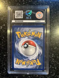 Pokemon ACE 10 Alakazam EX #125 Fates Collide Perfect Subgrades (no PSA) - Image 2