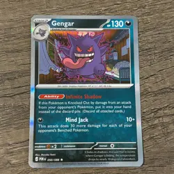Gengar 050/088 Rare Perfect Order Pokemon Near Mint - Image 1