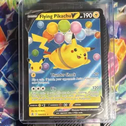 Pokemon TCG Flying Pikachu V 006/025 Celebrations Full Art Holo UR EN - Image 1
