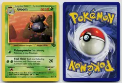 GLOOM 37/64 UNCOMMON JUNGLE POKEMON UNLIMITED LP - Image 3