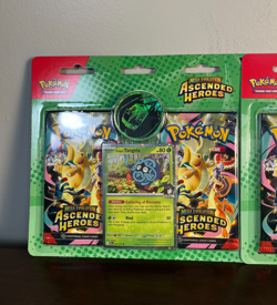 Pokemon Mega Evolution Ascended Heroes Collection Erika Sealed Lot Of 2 - Image 3