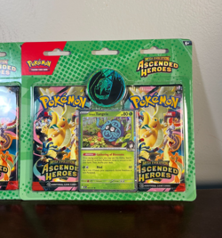 Pokemon Mega Evolution Ascended Heroes Collection Erika Sealed Lot Of 2 - Image 4