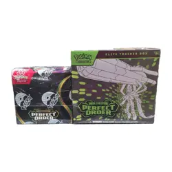 Pokemon TCG Mega Evolution Perfect Order Booster box + ETB Bundle READ DESC. - Image 1