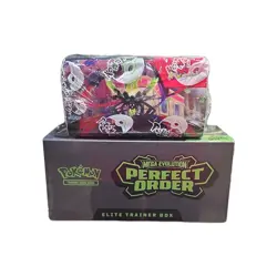 Pokemon TCG Mega Evolution Perfect Order Booster box + ETB Bundle READ DESC. - Image 5