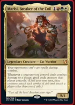 Marisi, Breaker of the Coil - Foil Light Play, English Magic the Gathering MTG C - Image 1
