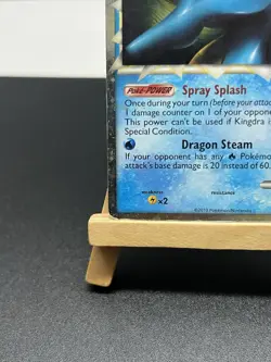 Pokemon 2010 Unleashed Kingdra 85 Ultra Rare Holo MP - Image 3