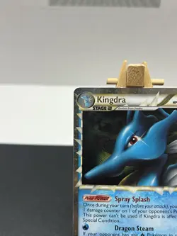 Pokemon 2010 Unleashed Kingdra 85 Ultra Rare Holo MP - Image 4