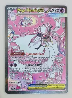 Pokemon Mega Diancie SIR Ascended Heroes 282/217 English PACK FRESH & CLEAN! - Image 1