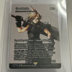 Cloud Strife - Najeela, the Blade-Blossom. Final Fantasy. Magic The Gathering - Image 1