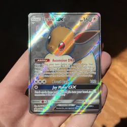 The Pokemon Company Eevee GX Full Art Promo Holo SM242 160 HP English - Image 1