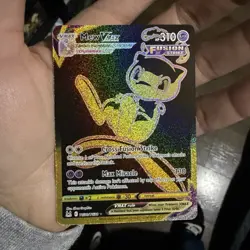 Pokemon Mew VMAX TG30/TG30 Fusion Strike Full Art Holo Secret Rare - Image 1