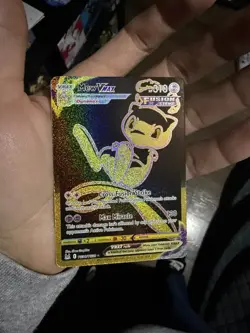 Pokemon Mew VMAX TG30/TG30 Fusion Strike Full Art Holo Secret Rare - Image 2