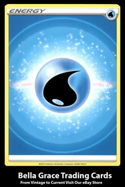 2022 Crown Zenith Water Energy #Unnumbered Pokemon TCG - Image 1