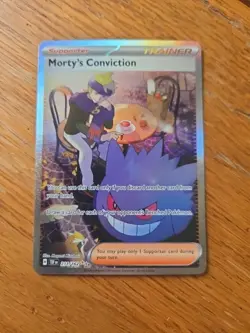 Morty's Conviction 211/162 SV05: Temporal Forces Holo Pokemon TCG - NM - Image 1