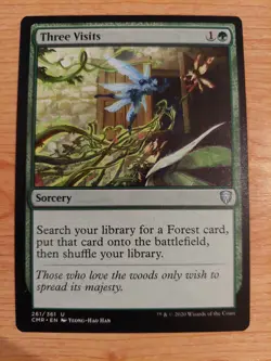 Three Visits - 261 (Commander Legends) - Near Mint NM - Uncommon - Image 1