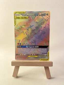Moltres & Zapdos & Articuno GX 69/68 Hidden Fates Secret Rare Full Art Holo DMG - Image 1