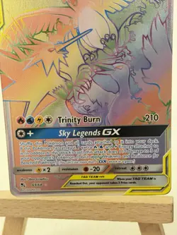 Moltres & Zapdos & Articuno GX 69/68 Hidden Fates Secret Rare Full Art Holo DMG - Image 4