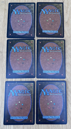 Magic The Gathering Beta Basic Land Forest x6 2 Variants Green Vintage MTG - Image 5