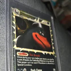 Pokemon TCG Houndoom (Prime) 82/90 Undaunted Holo Ultra Rare English 110 HP - Image 2