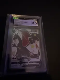 Pokemon CGC 8.5 Charizard V Secret Rare Holo 079/073 Champion's Path - Image 1