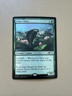 Lotus cobra - foil - English - MTG year of the snake promo - NM-LP - Image 1