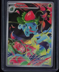 Ivysaur 134/132 Pokemon Mega Evolution Illustration Rare Near Mint - Image 1